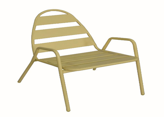 19mm Rohr-Möbel-Stahlpatio-Stuhl für den Garten im Freien