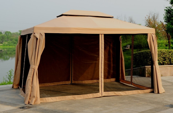 3 x 4m doppelte Aluminiumspitze im Freien Roman Tent Gazebo Customized Logo
