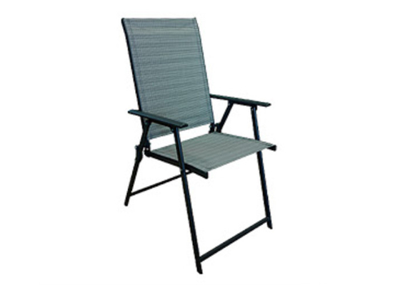 Mehrfunktionaler faltbarer Stuhl Textilene-Patio im Freien stellte Spinnen das mit hoher Dichte ein