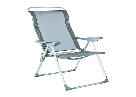 Justierbarer Rucksack-faltbarer Stuhl im Freien mit Material 1x1 Textilene