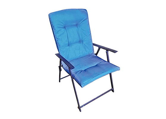 Vielzweckstahlpatio-aufgefüllter Stuhl im Freien mit Pulver-überzogenem Rahmen