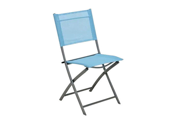 Stuhl-Metallfalten-Picknick-Stuhl Soem-StahloDM Textilene stützte sich kampierendes faltbares