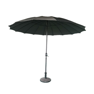 3M Steel Rib Polyester Outdoor Beach Umbrella windundurchlässig
