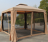 3 x 3m windundurchlässiger Roman Tent Anti Mosquito Double Falten-Aluminiumvorhang