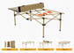 Möbel-im Freien kampierende zusammenklappbare Picknick-Rolle herauf Tabellen-tragbaren Klapptisch