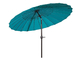 Wasserdichte Markt-Regenschirme setzen Patio-Garten-Sonnenschirm-Regenschirm auf den Strand