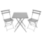Patio BSCI faltbarer Outdoor-Tisch und Stühle 3er Set