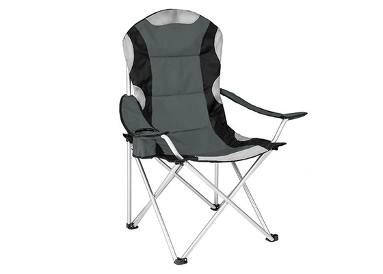 aufgefüllter Stuhl des Polyester-600D im Freien, füllte faltende kampierende Stühle auf