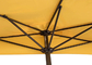 Moderner Handelsgras-Patio-Regenschirm für Schatten-Kammmuschel Edgen 150cm