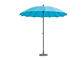 Fiberglas Stahlsun-Regenschirm im Freien Mehrfarben für Gartentisch