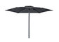 Rechteckiger Sun Sonnenschirm-Regenschirm Soem-ODM im Freien mit 6 Rib Straight Pole